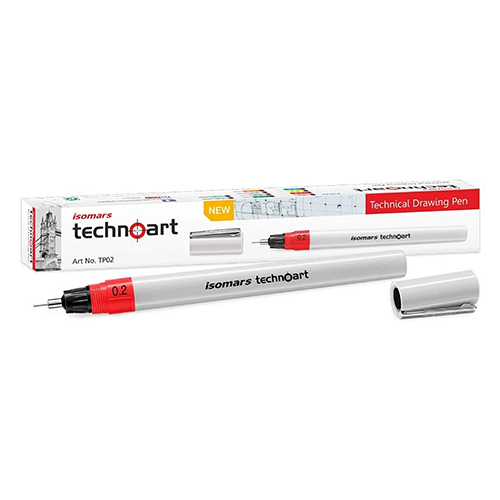 Technical Drawing Pens -- 0.2 - ايسومارس