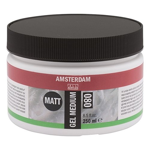 Amsterdam  Gel Medium Matt 080 - 250 ml - تالنس 