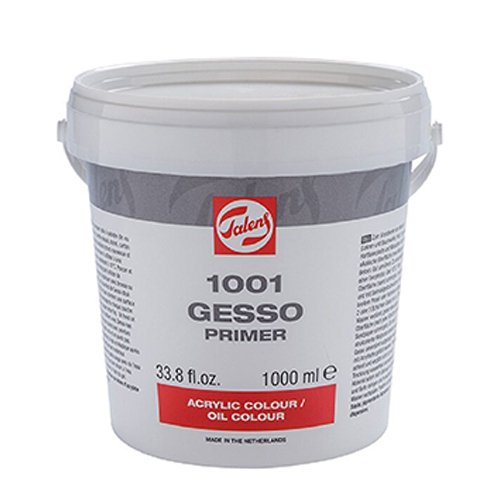 Oils, Primers and Solvents Gesso Primer 1001 Bucket 1000 mlتالنس 