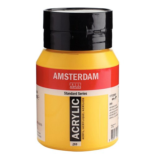 Acrylic 500 ML 269 Yellow Amsterdam