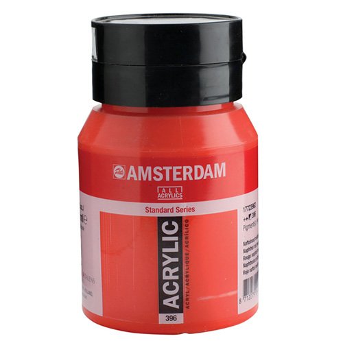 Amsterdam Standard Series Acrylic Paint  500 ml Naphthol Red Medium 396 تالنس 