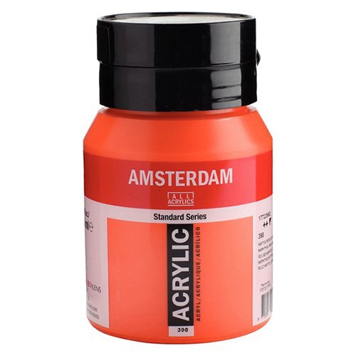 Amsterdam Standard Series Acrylic Paint  500 ml Naphthol Red Light 398 تالنس  