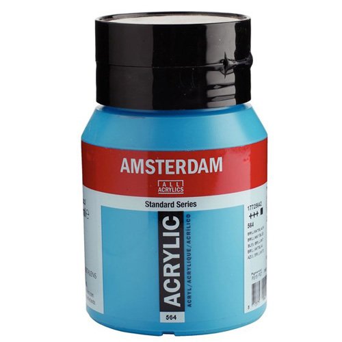 Amsterdam Standard Series Acrylic Paint  500 ml Brilliant Blue 564 تالنس 