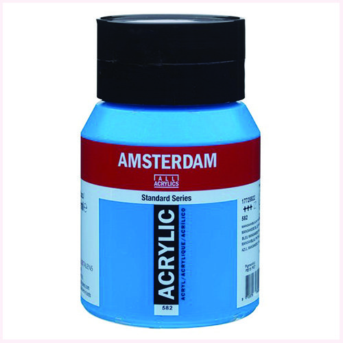 Amsterdam Standard Series Acrylic Paint  500 ml Manganese blue phthalo 582تالنس 