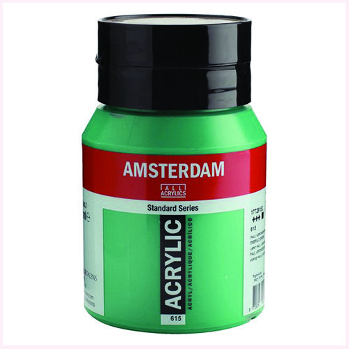 Amsterdam Standard Series Acrylic Paint  500 ml Emerald green 615تالنس 