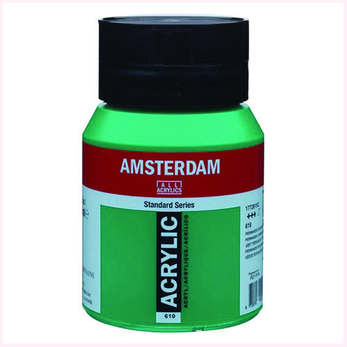 Amsterdam Standard Series Acrylic Paint  500 ml Permanent green deep 619تالنس 