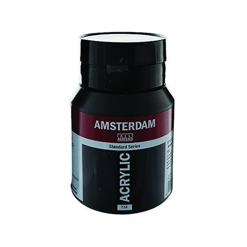 Amsterdam Standard Series Acrylic Paint 500 ml Oxide black 735تالنس 