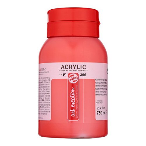 Art Creation Acrylic Paint  750ml  Naphthol Red Medium 396تالنس 
