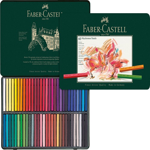 Polychromos Pastels- Set Of 60 Colors - فيبر كاستل