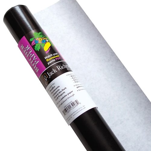 "Black Butcher Paper Foot Roll  30" * 50 - جاك