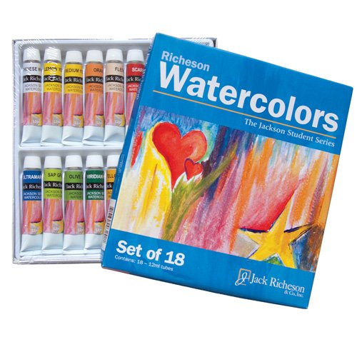 Tube Watercolors 18-color Set - جاك