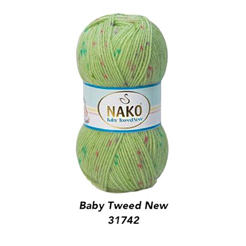 خيط صوف NAKO - BABY TWEED NEW -31742-100G