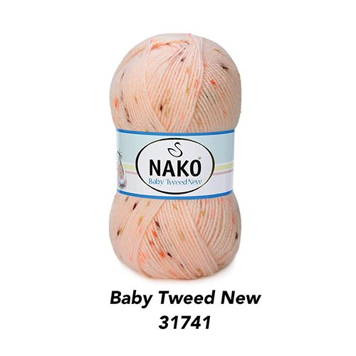 خيط صوف NAKO - BABY TWEED NEW-31741 -100G