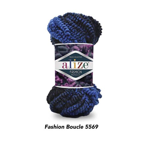خيط صوف ALIZE 5569 Fashion boucle