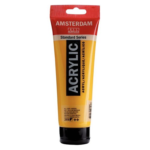 Amsterdam Standard Series Acrylic Paint  250 ml Azo yellow medium 269  تالنس 