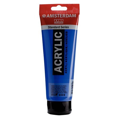 Amsterdam Standard Series Acrylic Paint  250 ml Cobalt Blue (Ultramine) 512 تالنس 