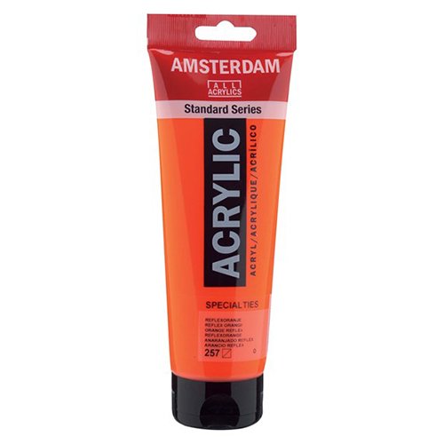 Amsterdam Standard Series Acrylic Paint  250 ml Reflex orange 257 تالنس 