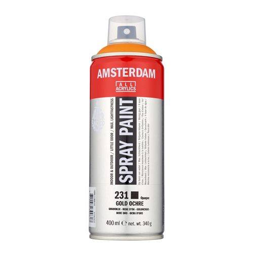 Amsterdam Spray Paint 400 ml Gold ochre 231تالنس 