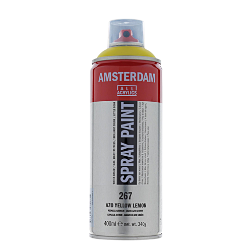 Amsterdam Spray Paint 400 ml Azo yellow lemon 267تالنس 