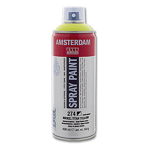 Amsterdam Spray Paint 400 ml Nickel titanium yellow 274تالنس 