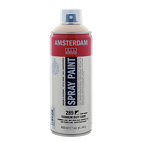 Amsterdam Spray Paint 400 ml Titanium buff light 289تالنس 