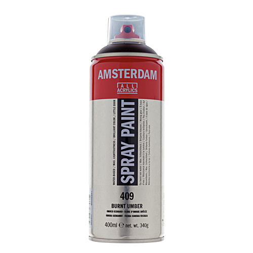 Amsterdam Spray Paint 400 ml Burnt umber 409تالنس 