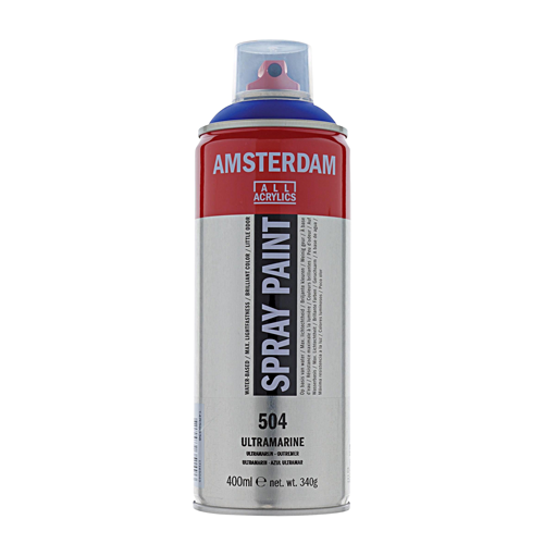 Amsterdam Spray Paint 400 ml Ultramarine 504تالنس 