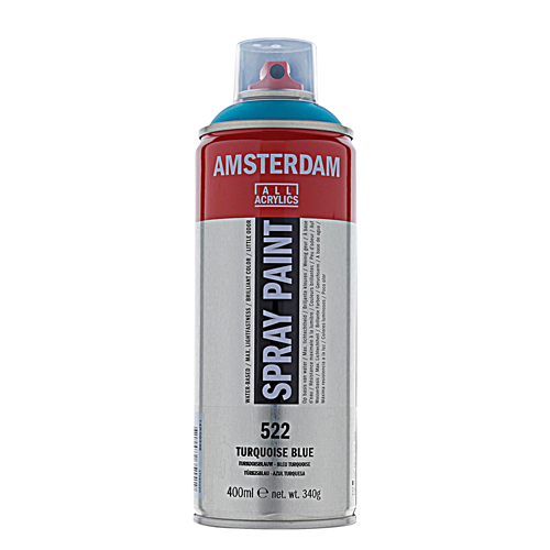 Amsterdam Spray Paint 400 ml Turquoise blue 522تالنس 