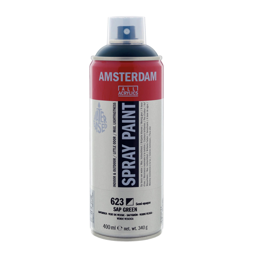 Amsterdam Spray Paint 400 ml Sap green 623تالنس 