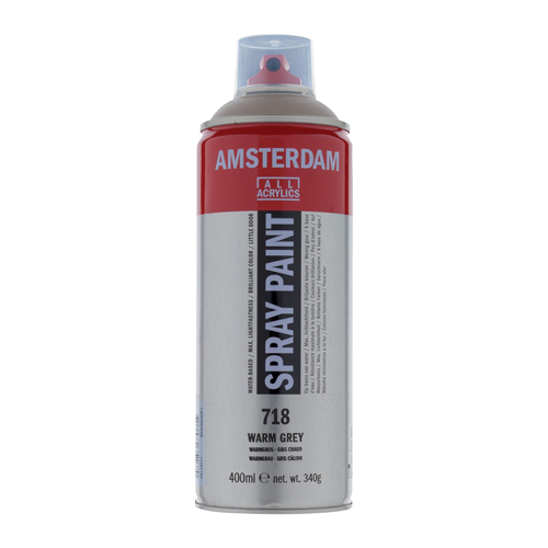 Amsterdam Spray Paint 400 ml Warm grey 718تالنس 
