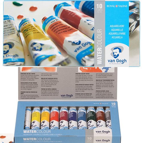 Van Gogh Watercolor 10ml Basic Set/10