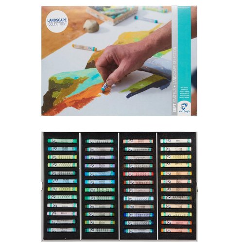 Van GoghSoft Pastel Landscape Selection Set  48 Coloursتالنس 