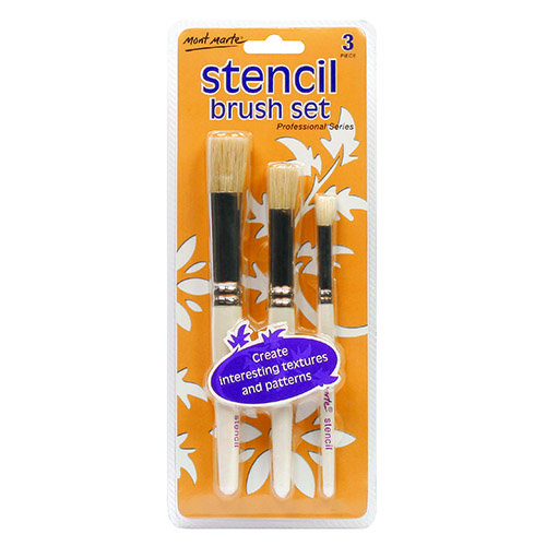 مونت مارت  Brush Stencil Set 12/8/4