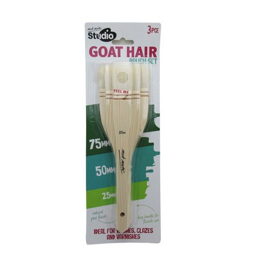 مونت مارت       Brush Studio Goat Hair Set X3         