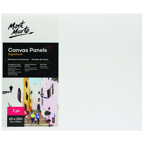 كانفس بورد حبتين  Canvass Panel X2 25.4 x30.5 cmمونت مارت