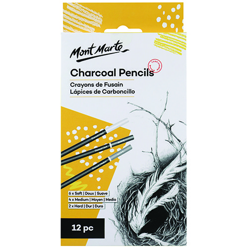 مونت مارت Pen  Charcoal Pencils X12