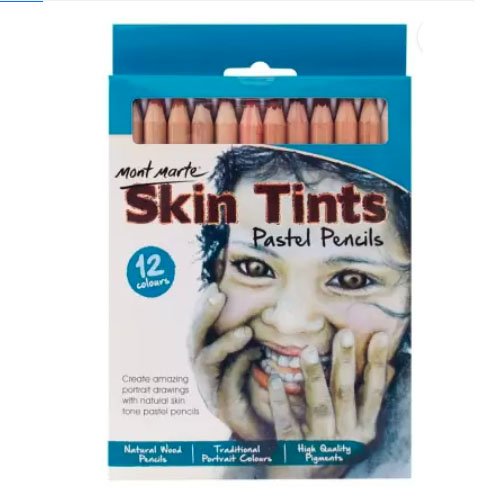 مونت مارت Pencils Skin Tints Pastel X12  