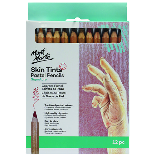مونت مارت Pencils Skin Tints Pastel X12  