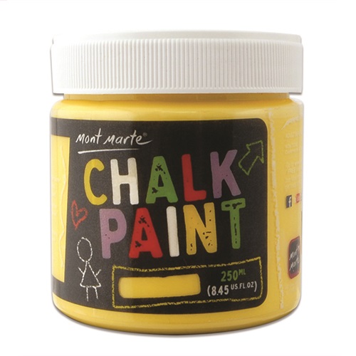 مونت مارت  Colour - Acrylic Chalkboard Paint Yellow 250ml