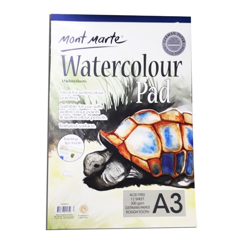 مونت مارت  Sketch Book A3 Water Colour 300g 12 sh