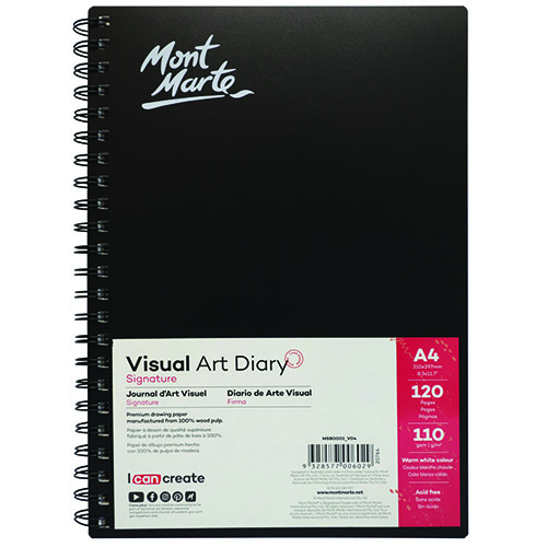 مونت مارت  Sketch Book A4 Visual Diary 120 sh