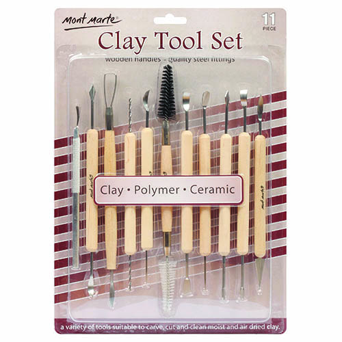 مونت مارت Clay Tool Set  X11   