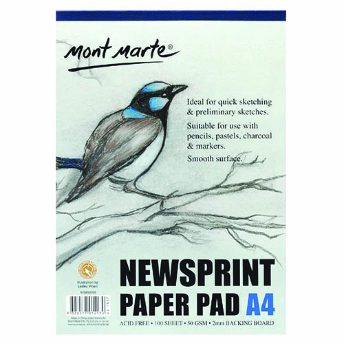 مونت مارتSketch Book Newsprint A4 100sh 