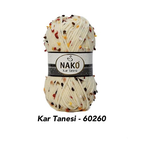 خيط صوف NAKO - KAR TANESI -60260-100G