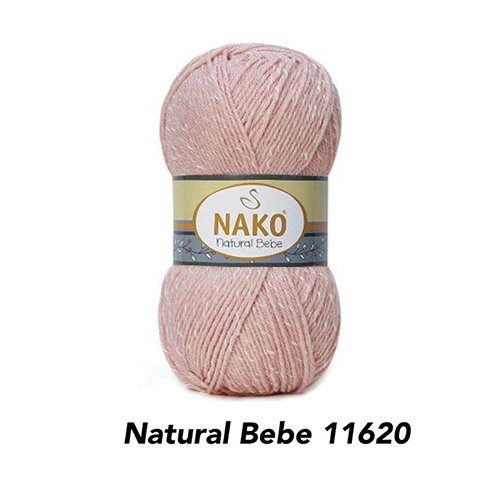 خيط صوف NAKO - NATURAL BEBE-11620-100G