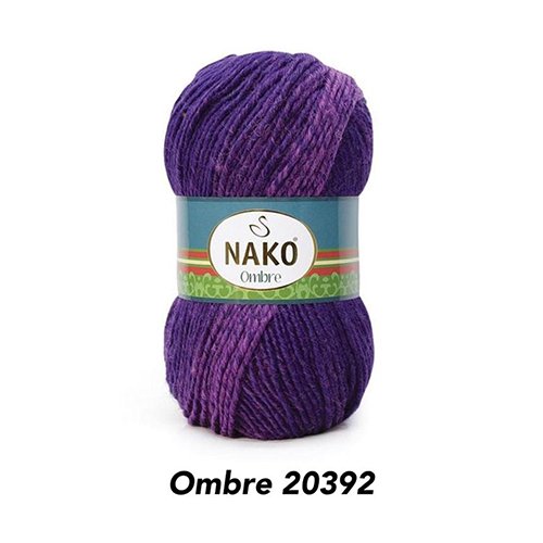 خيط صوف  NAKO -Ombre 20392-100g