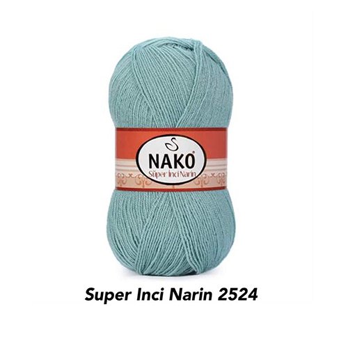 خيط صوف NAKO - SUPER INCI NARIN -2524 -100G