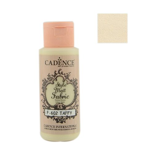 كادنس Style Matt-fabric Paint (Taffy 602) 59ml