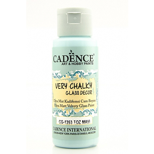 كادنس Very Chalky glass decor(Powder Blue 1353) 59ml