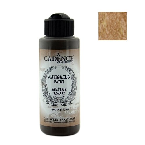 كادنس Antiquing Paint (Dark Brown  300)120ml